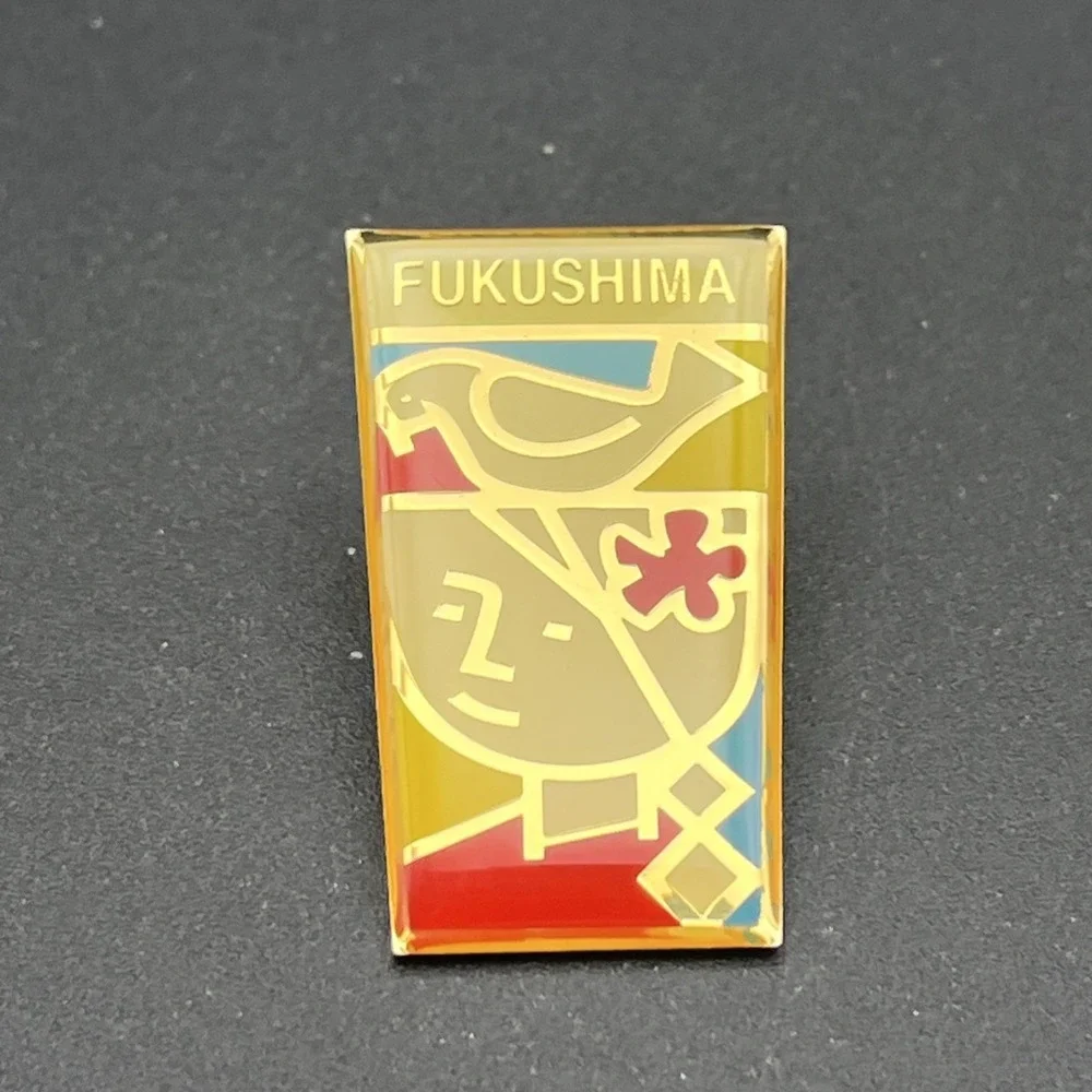 I Love Fukushima Japan Charity Lapel‎ Hat Pin
